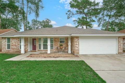 Tiny photo for 2115 Wickburn Drive, Spring, TX 77386 (MLS # 10842522)