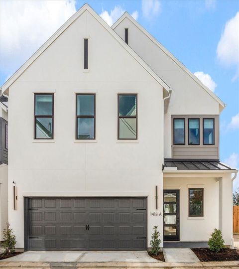 Photo of 1418 Caywood Lane #B, Houston, TX 77055 (MLS # 97256795)