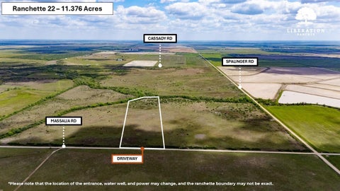 Vacant Land For Sale - 0022 Cassady Road<br/> Colorado County, Eagle Lake, TX 77434