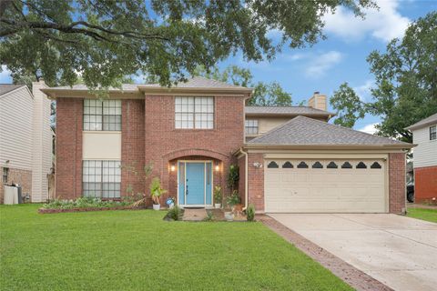 Photo of 7842 Sunny Ridge Drive, Houston, TX 77095 (MLS # 50023157)