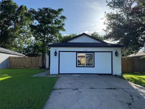Photo of 5409 Deborah Lane, Baytown, TX 77521 (MLS # 52175683)