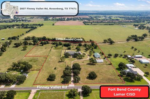 Vacant Land For Sale - 2607 Finney Vallet Road<br/> Rosenberg, TX 77471