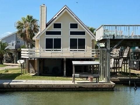 Photo of 231 Schooner Drive, Freeport, TX 77541 (MLS # 62354950)