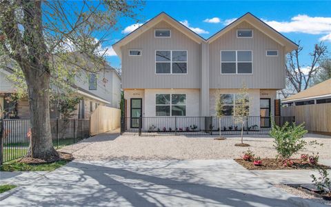 Tiny photo for 4603 Edison Street #A, Houston, TX 77009 (MLS # 26582323)