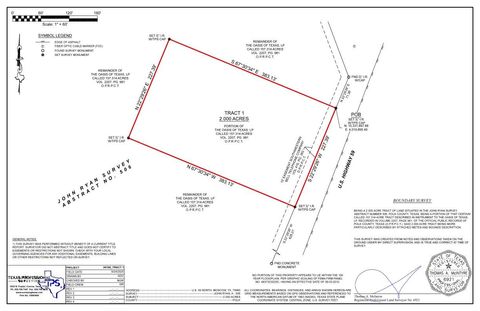 Vacant Land For Sale - 000 Highway 59 North Lane<br/> Moscow, TX 75960