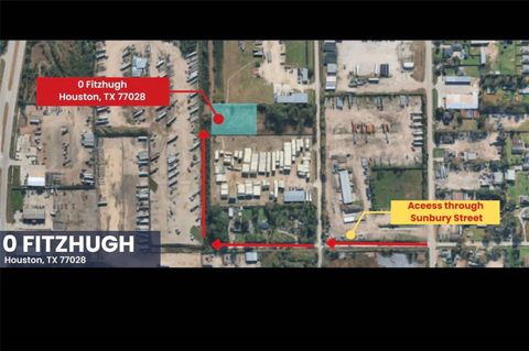 Photo of 0 Fitzhugh, Houston, TX 77028 (MLS # 82122596)