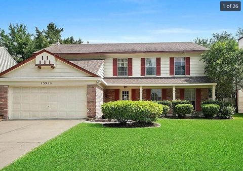 Photo of 15914 Pinyon Creek Drive, Houston, TX 77095 (MLS # 74229033)