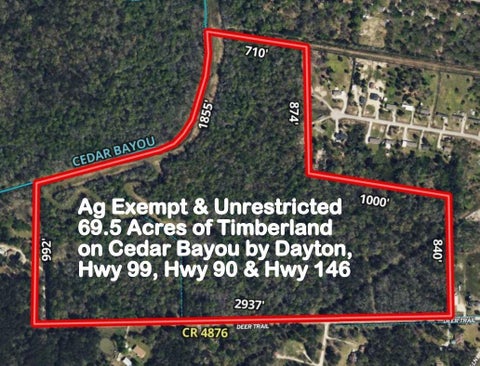 Vacant Land For Sale - County Road 4876<br/> Dayton, TX 77535
