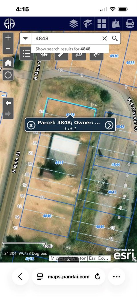 Vacant Land For Sale - 100 E Patterson Street<br/> Quanah, TX 79252