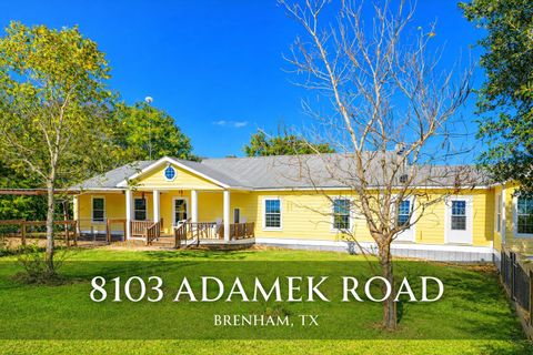Vacant Land For Sale - 8103 Adamek Road<br/> Washington County, Brenham, TX 77833