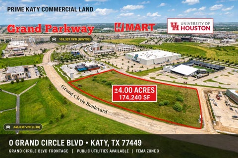 Photo of 0 Grand Circle Boulevard, Katy, TX 77449 (MLS # 39589409)