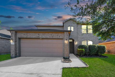 Photo of 7946 Atwood Hills Lane, Humble, TX 77338 (MLS # 80259942)