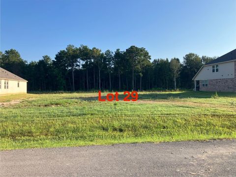 Vacant Land For Sale - 1040 Tarkington Timbers Drive<br/> Liberty County, Cleveland, TX 77327