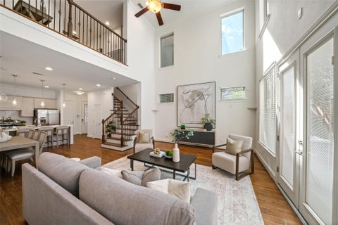 Photo of 2627 Shady Woods Lane, Houston, TX 77008 (MLS # 21448917)