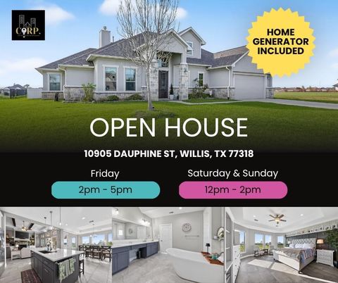 10905 Dauphine Street Willis TX 77318