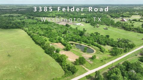 3385 Felder Road Washington TX 77880