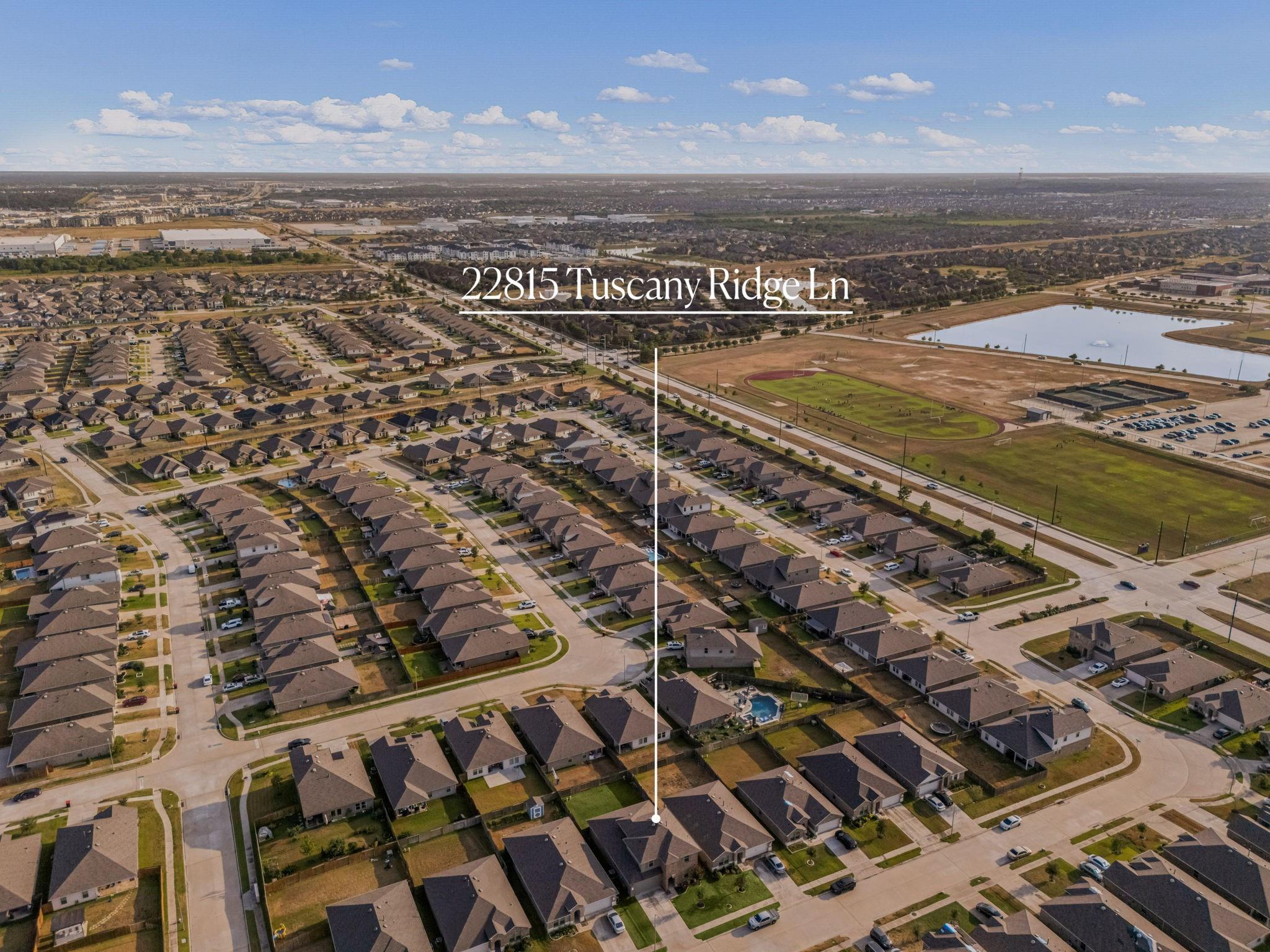 22815 Tuscany Ridge Lane