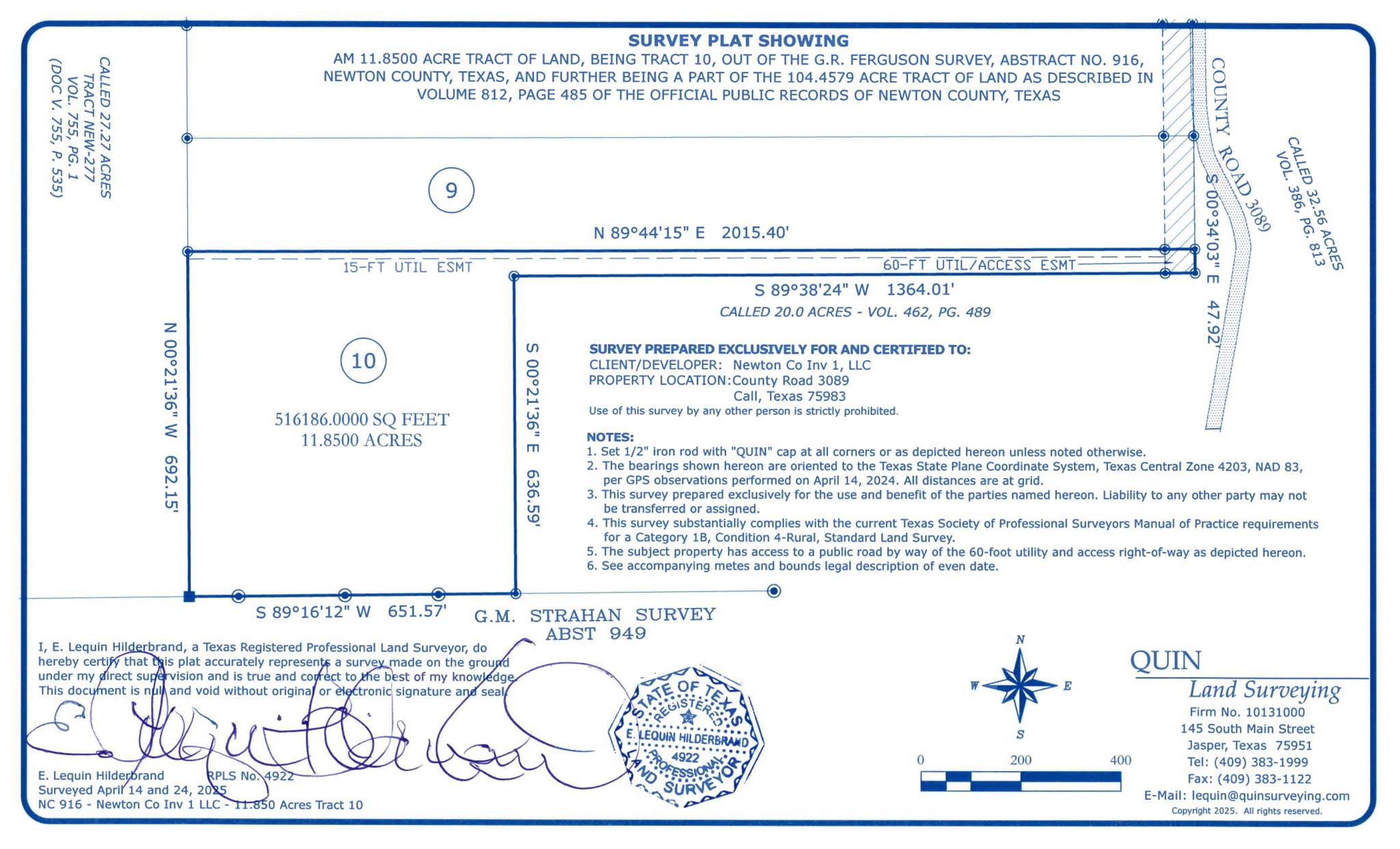 TBD County Road 3089