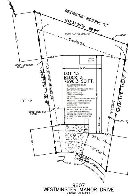 9607 Westminster Manor Drive