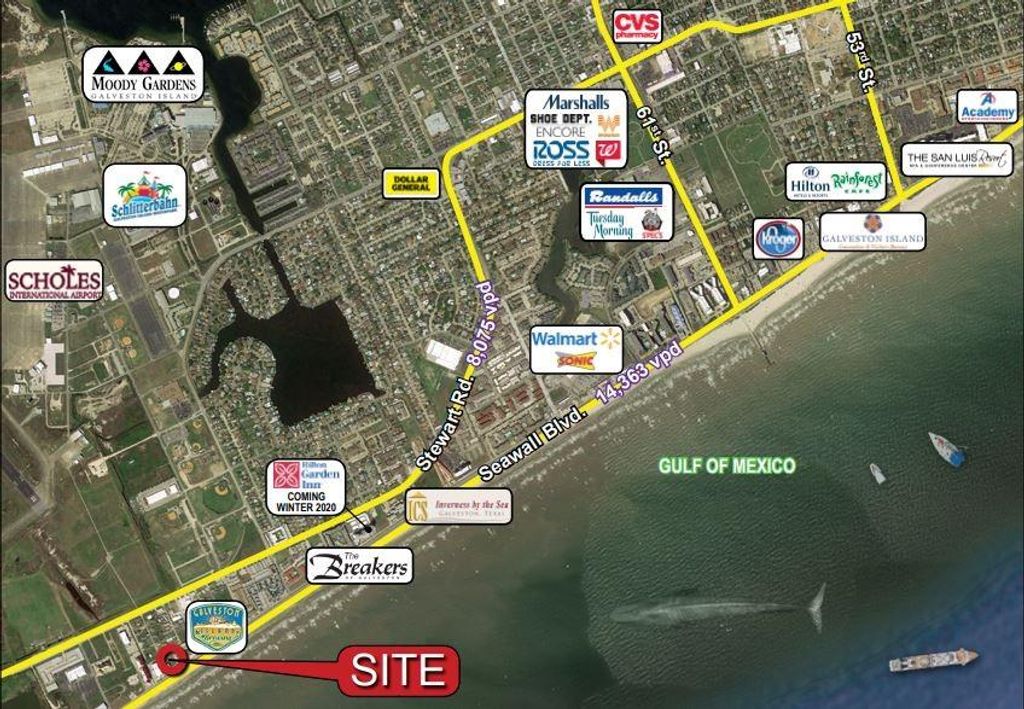 Photo of 3624 87th St #1, Galveston, TX 77554 (MLS # 62422316)