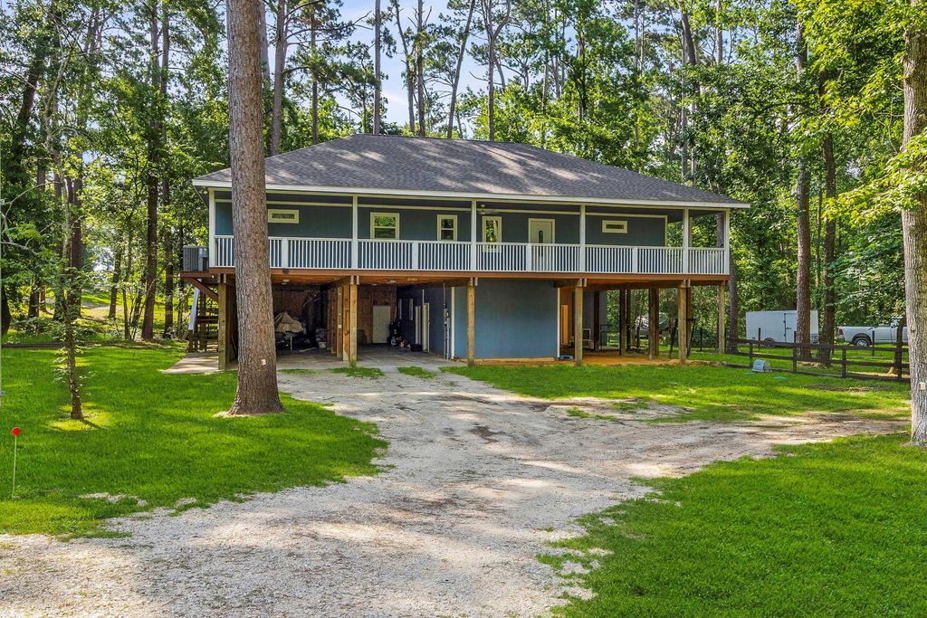 Photo of 230 Governor Bell Drive, Point Blank, TX 77364 (MLS # 72964125)
