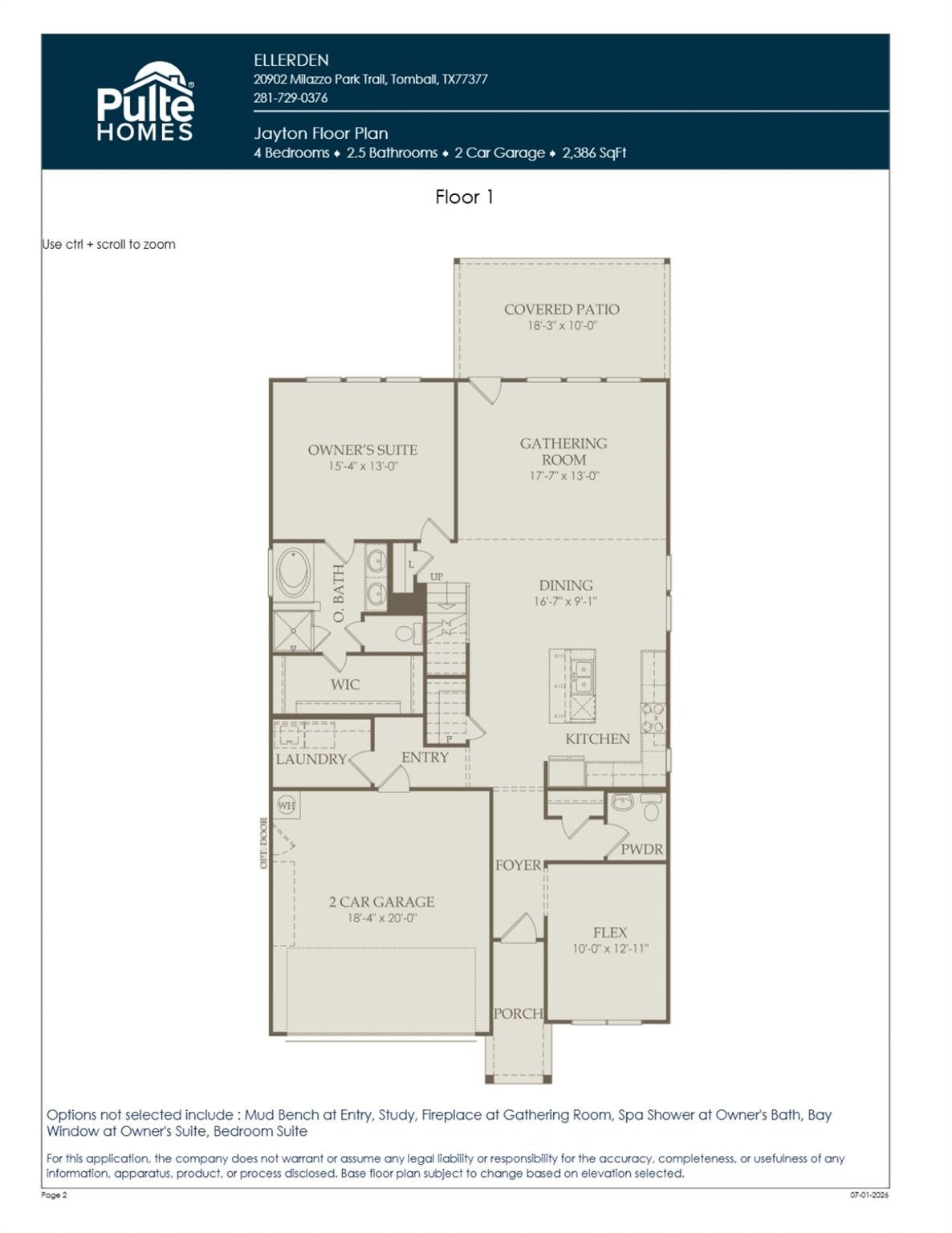 20910 Milazzo Park Trail
