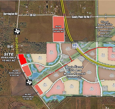 Vacant Land For Sale - RES 2A Fm 521<br/> Rosharon, TX 77583