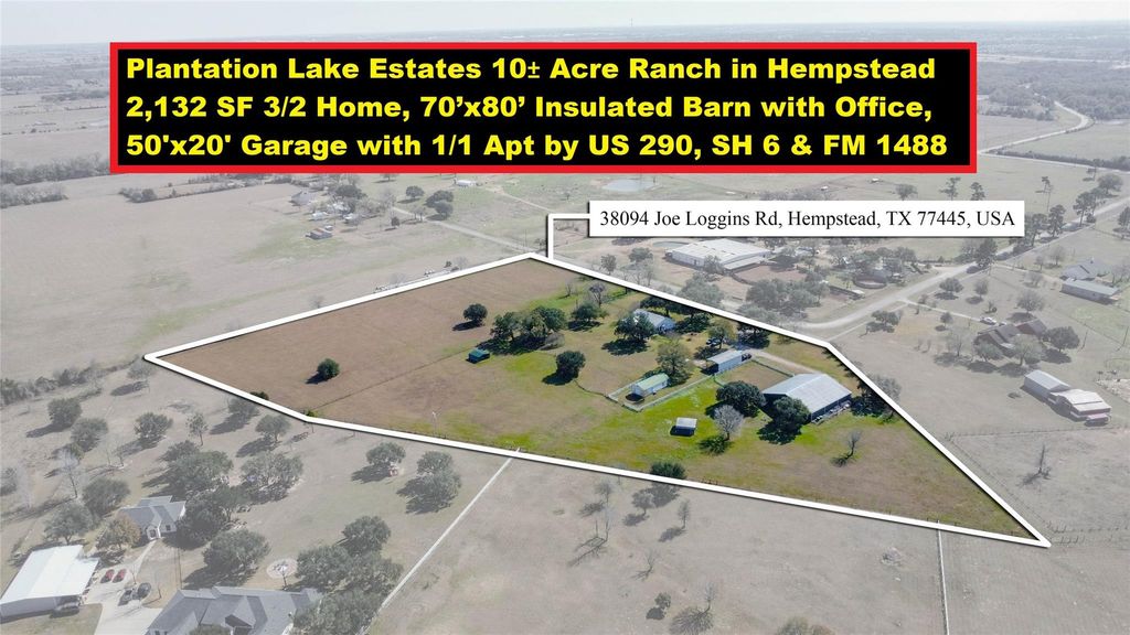 Photo of 38094 Joe Loggins Road, Hempstead, TX 77445 (MLS # 67675495)