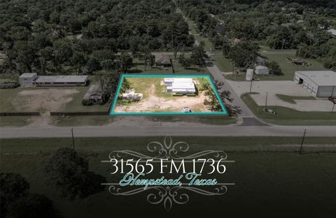Vacant Land For Sale - 31565 Fm 1736 Road<br/> Hempstead, TX 77445