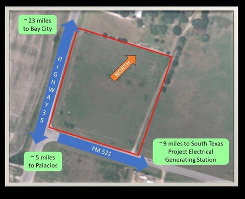 Vacant Land For Sale - 81 Fm 521<br/> Matagorda County, Palacios, TX 77465