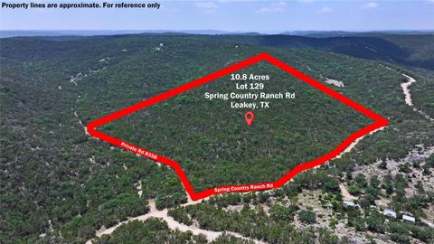 Vacant Land For Sale - LOT 129 Spring Country Ranch Road<br/> Real County, Leakey, TX 78873