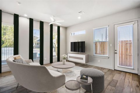 Photo of 5221 Hillman Street #A, Houston, TX 77023 (MLS # 56202348)