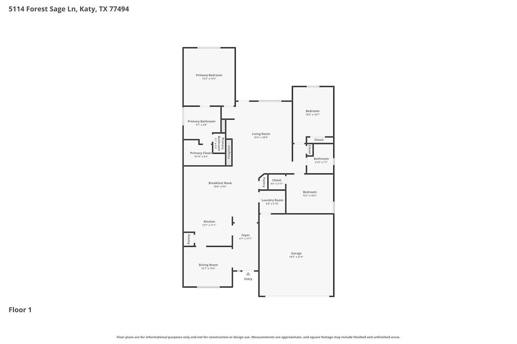 Photo of 5114 Forest Sage Lane, Katy, TX 77494 (MLS # 75550588)