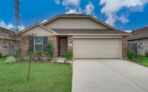 Photo of 9211 Redwood Branch Drive NE, Baytown, TX 77521 (MLS # 69527916)