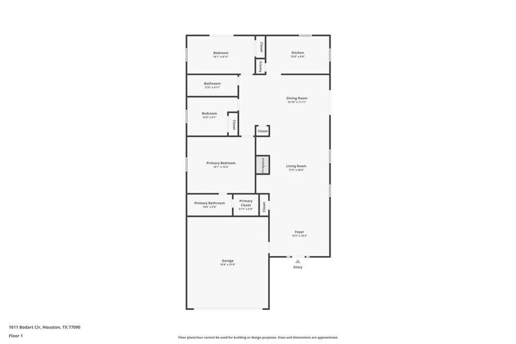 Photo of 1611 Bodart Circle, Houston, TX 77090 (MLS # 74351700)