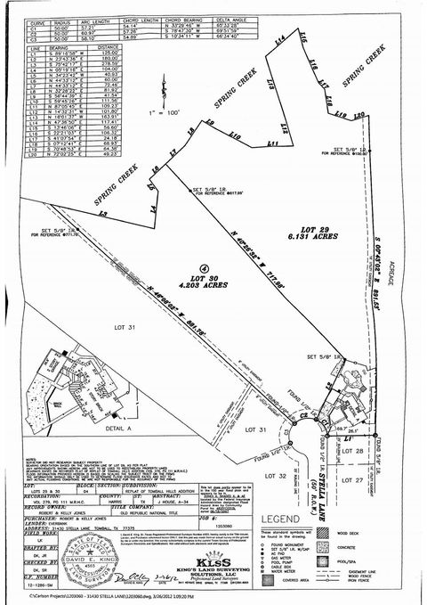 Vacant Land For Sale - 31429 Stella Lane<br/> Tomball, TX 77375