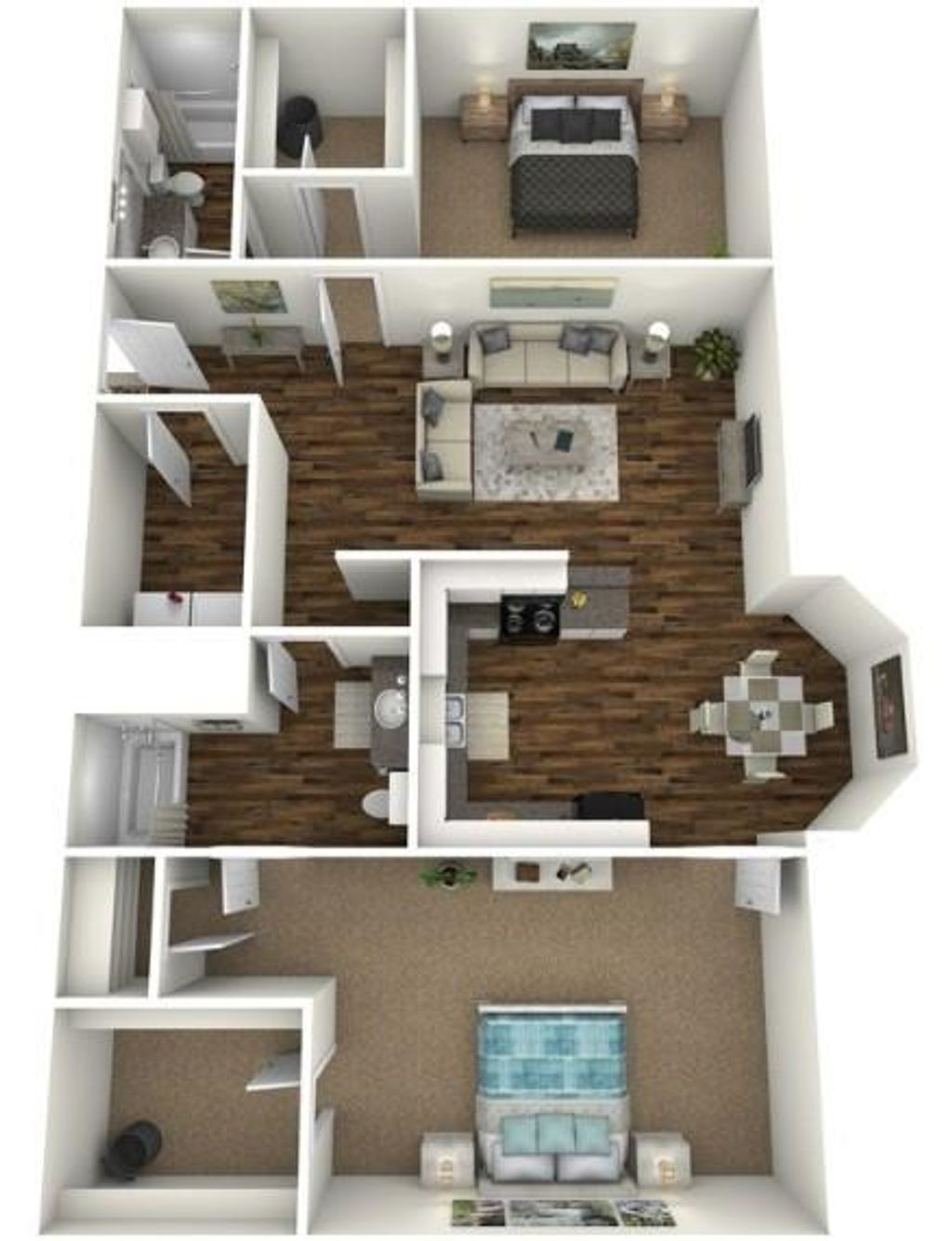 Photo of 7120 Village Way #1732, Houston, TX 77087 (MLS # 7154681)