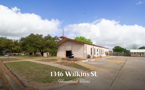 Vacant Land For Sale - 1346 Wilkins St St<br/> Hempstead, TX 77445