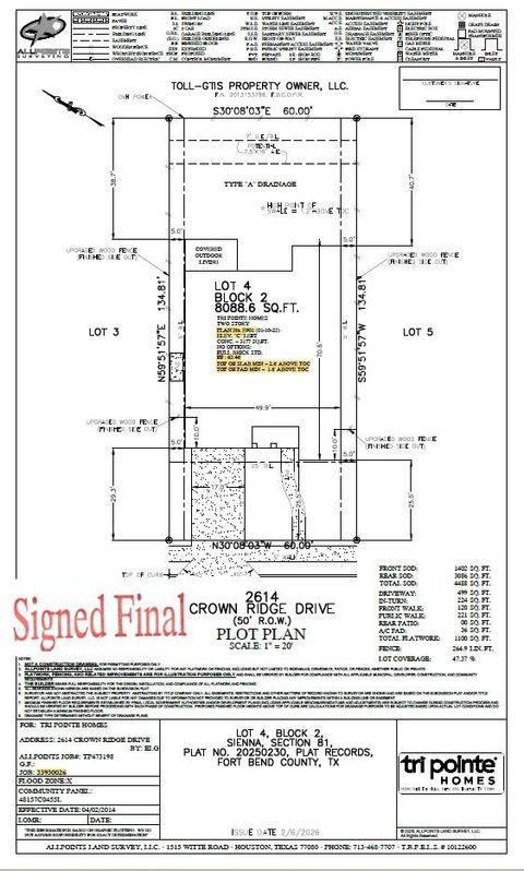 Tiny photo for 2614 Crown Ridge Drive, Missouri City, TX 77459 (MLS # 62728024)