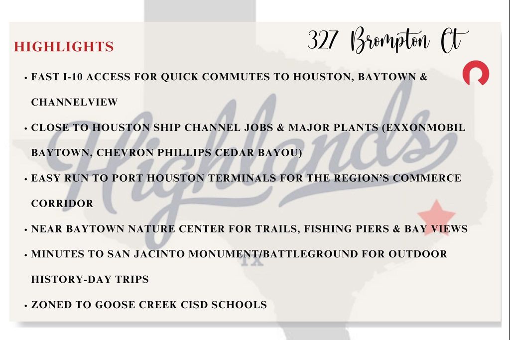 Photo of 327 Brompton Court, Highlands, TX 77562 (MLS # 17388448)