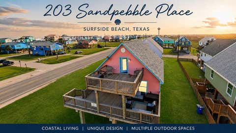 Photo of 203 Sandpebble Place, Surfside Beach, TX 77541 (MLS # 83826997)