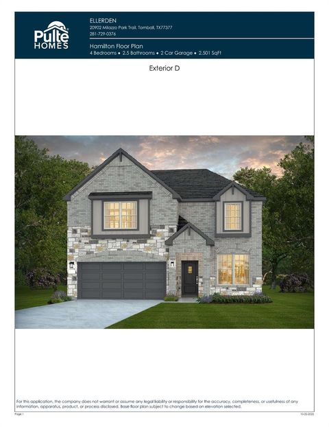 Photo of 18110 Zemira Lane, Tomball, TX 77377 (MLS # 17524503)