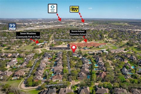Tiny photo for 7303 Starry Night, Katy, TX 77494 (MLS # 23540511)