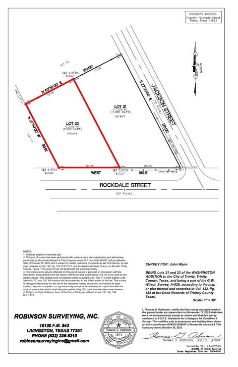 Photo of 324 W Rockdale Street, Trinity, TX 75862 (MLS # 55919096)