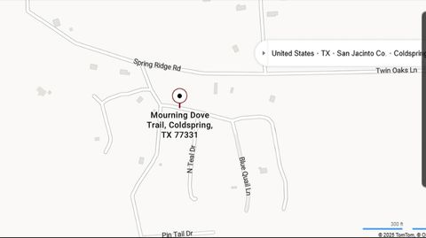 Vacant Land For Sale - Mourning Dove Trail<br/> Coldspring, TX 77331