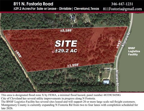 811 N Fostoria Road Cleveland TX 77328