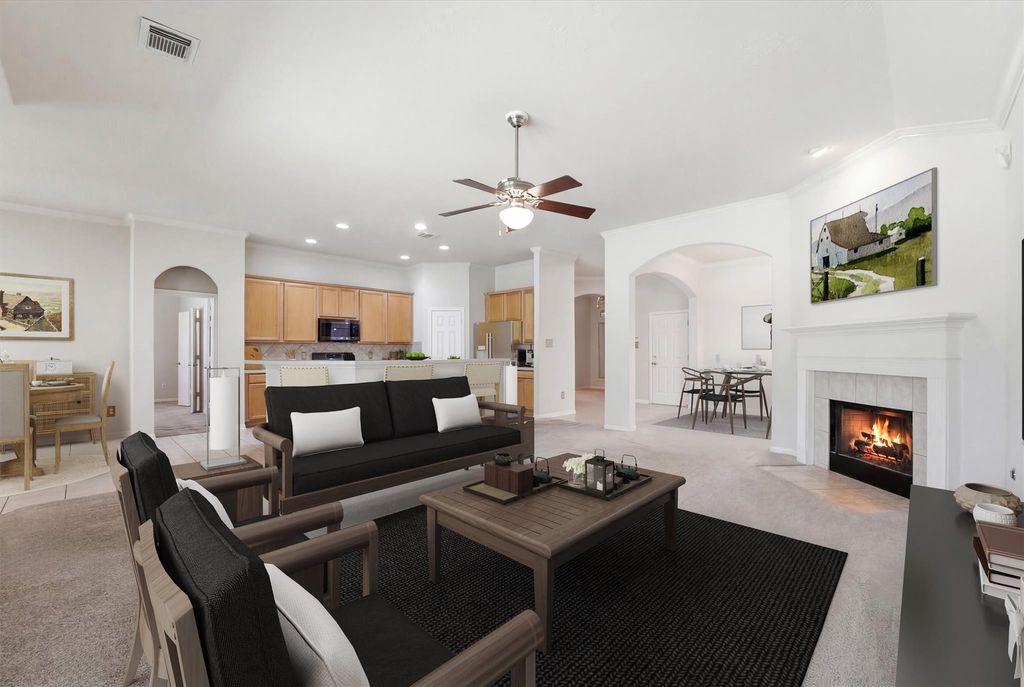 Photo of 6743 Pacific Crest Court, Humble, TX 77346 (MLS # 48238925)