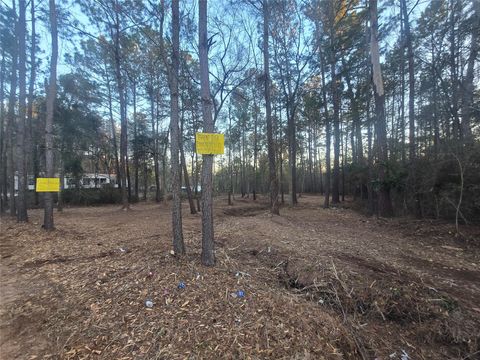 Vacant Land For Sale - 8358 Soapberry Lane<br/> Plantersville, TX 77363