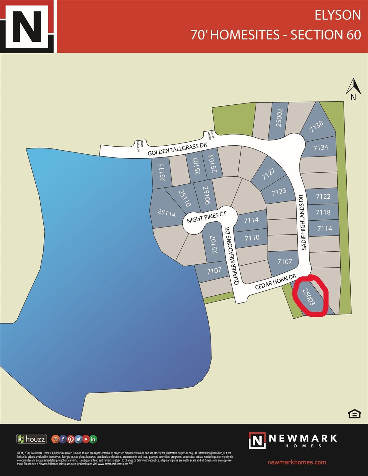 25003 Cedar Horn Lane