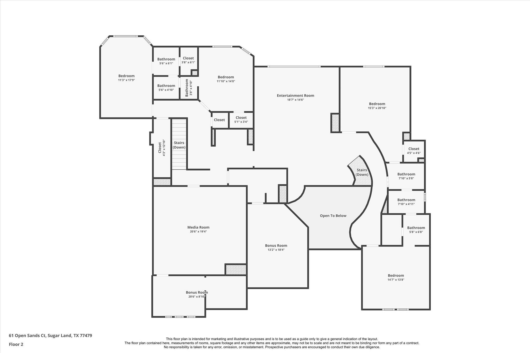 Sugar Land, Texas, 77479, United States, 6 Bedrooms Bedrooms, ,5 BathroomsBathrooms,Residential,Active,2021612